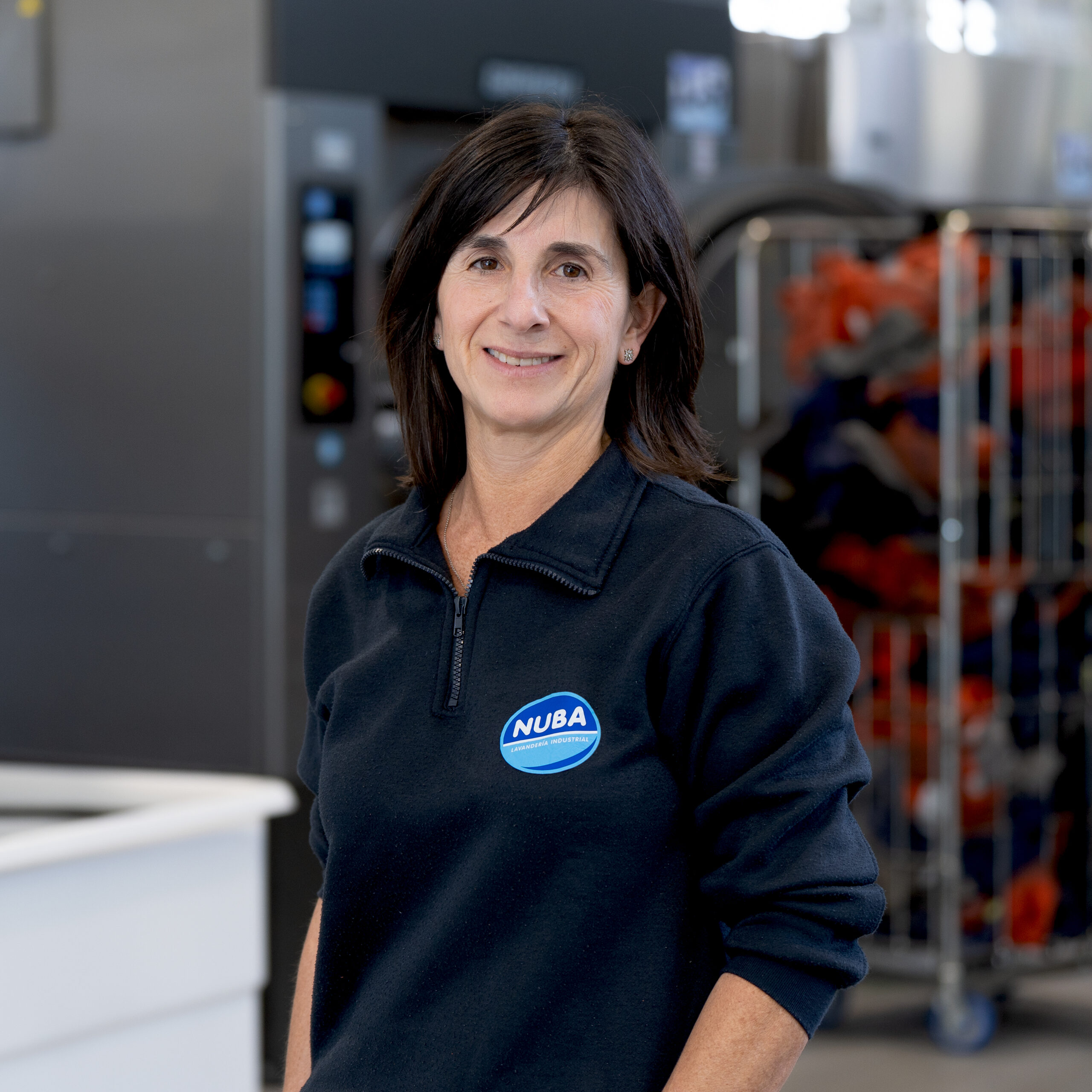 Equipo lavandería industrial Nuba, cosedora