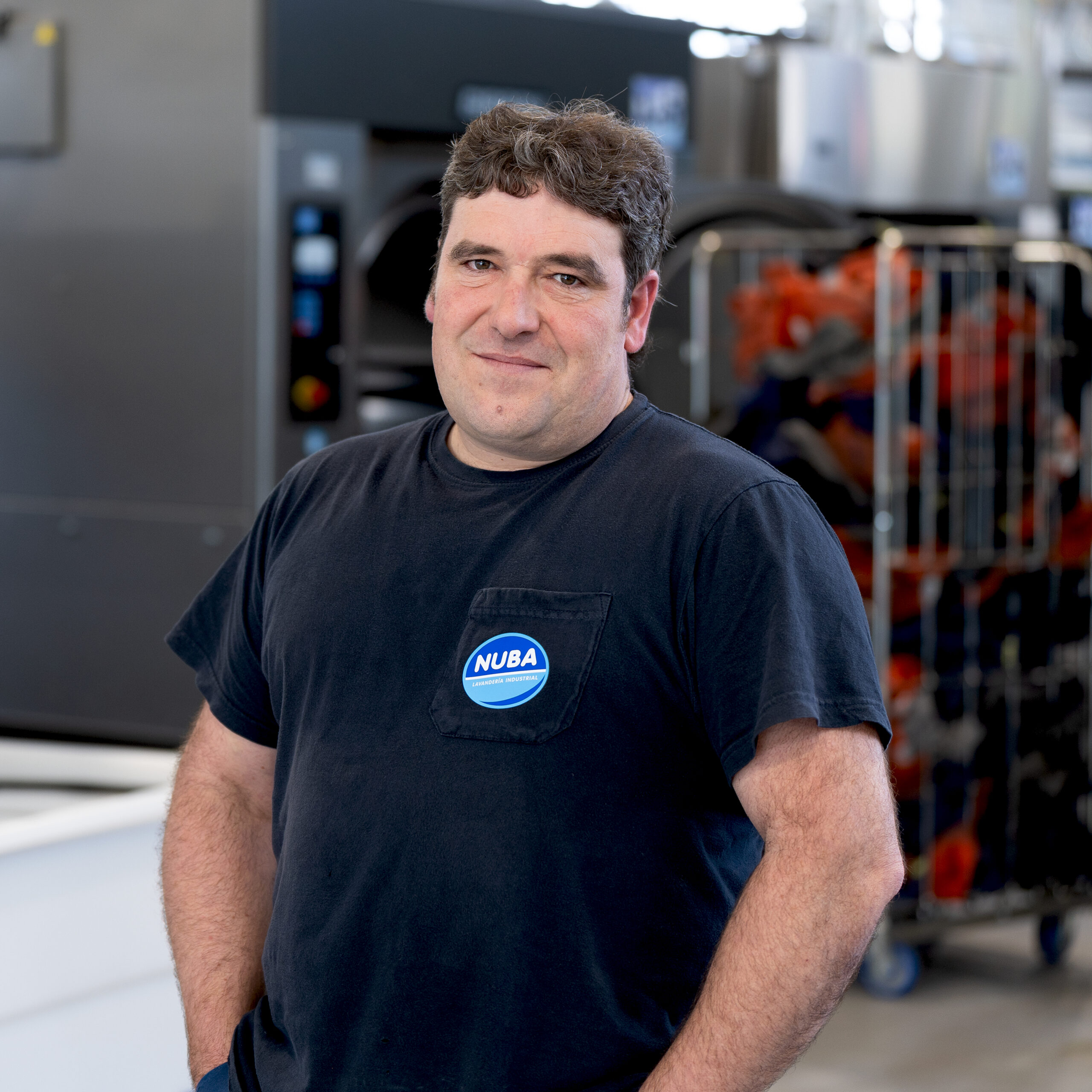 Equipo lavandería industrial Nuba, Encargado de planta