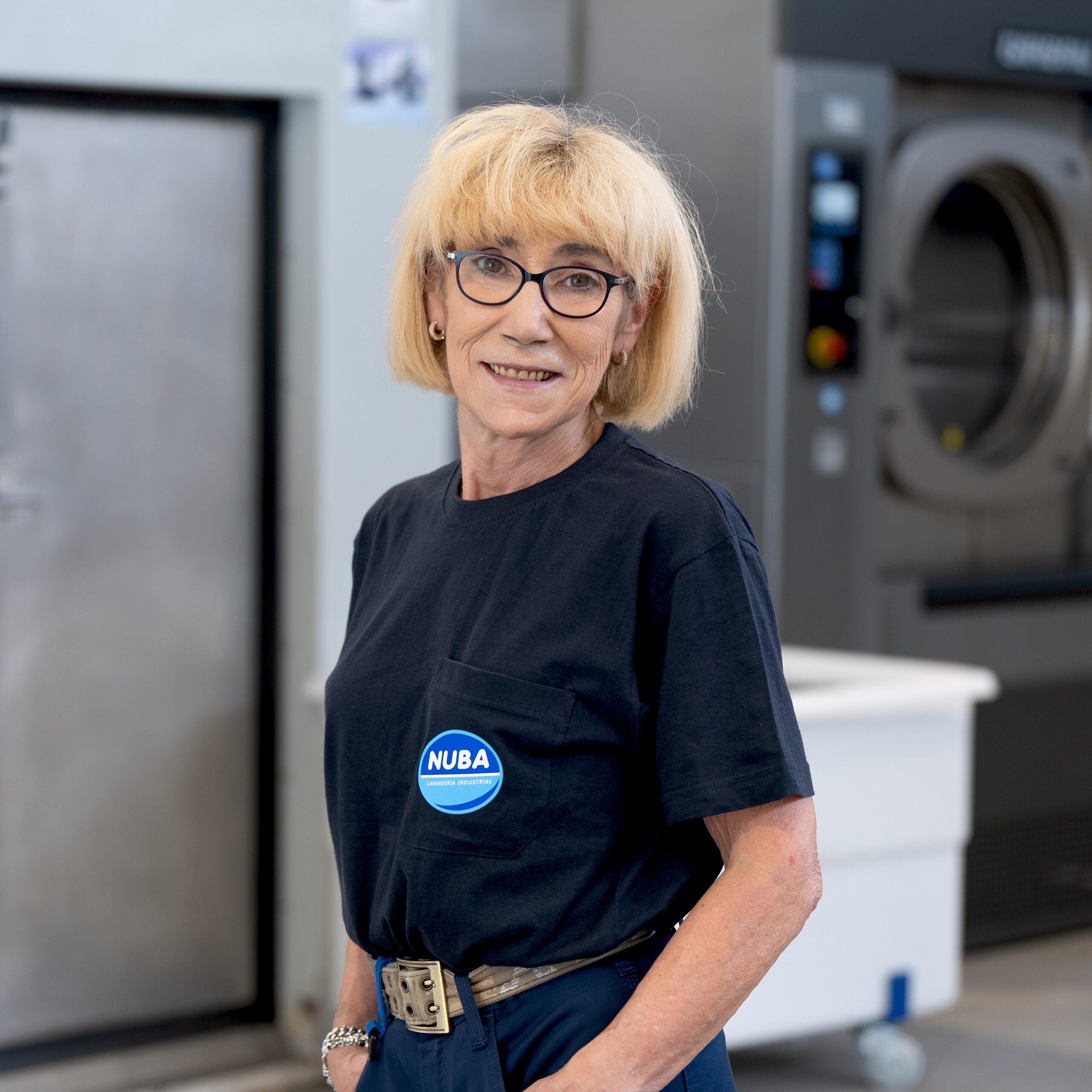 Equipo lavandería industrial Nuba, carga lavadoras